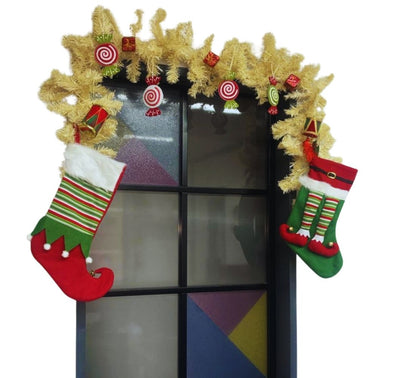 Ghirlanda Natalizia Luminosa 30 LED Effetto Vintage a Batteria 180 cm 120 Punte