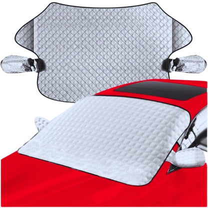 Telo Antigelo Copri Parabrezza Invernale Auto Magnetico Parasole Double Face XXL