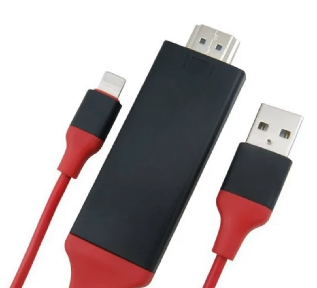 Cavo HDTV Video Mirroring Full HD Streamer 1080P USB HDMI MHL IPhone