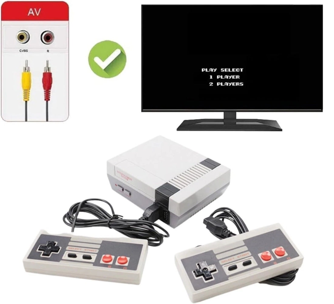 Mini Console Game Box con 620 Giochi Integrati 2 Cotroller Videogioco Arcade