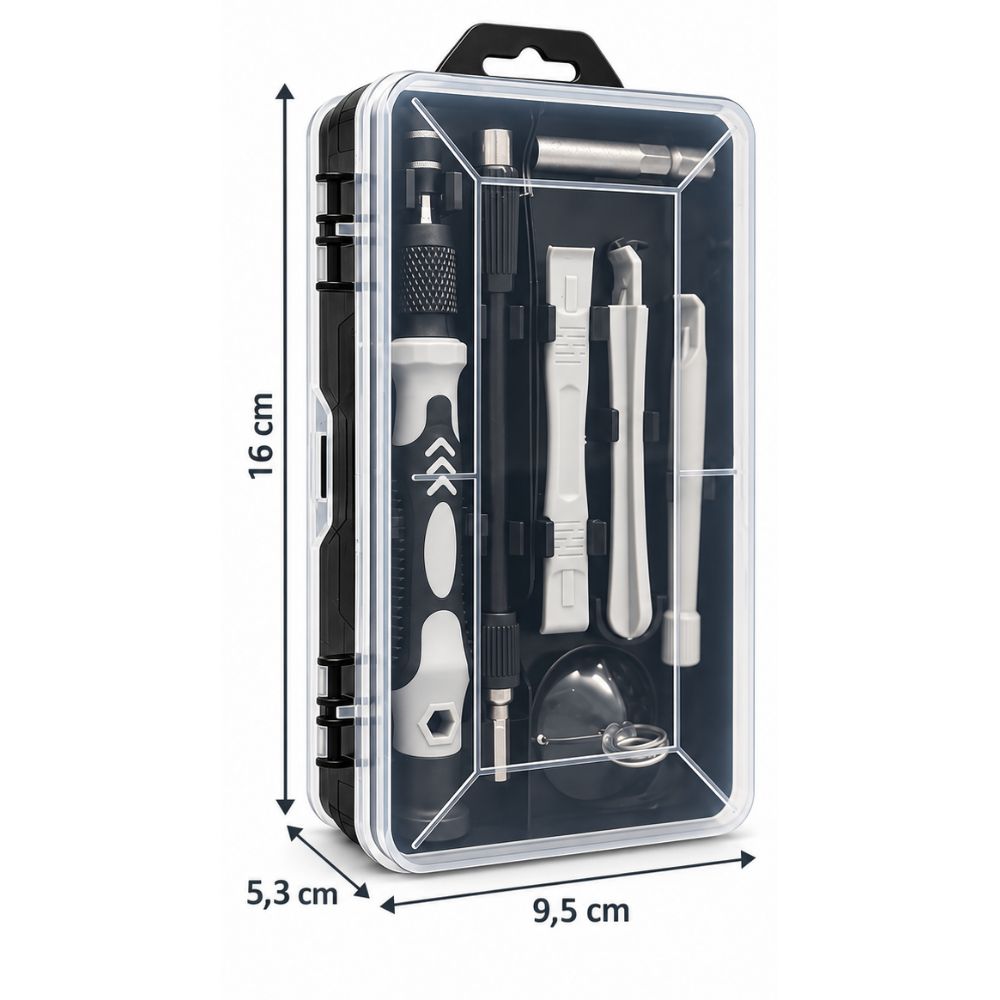 Kit Cacciaviti di Precisione 115 in 1 Magnetici per Smartphone PC e Tablet