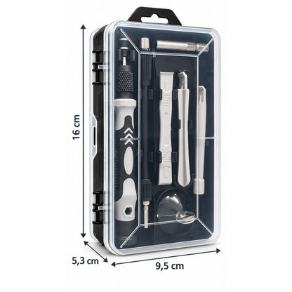 Kit Cacciaviti di Precisione 115 in 1 Magnetici per Smartphone PC e Tablet