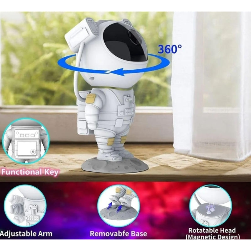 Proiettore Galassia Astronauta Luce Notturna Cielo Stellato Stellare Galaxy