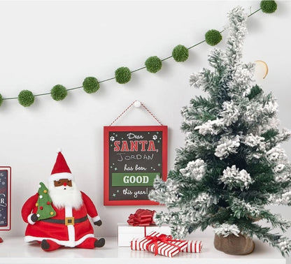 Albero di Natale innevato Piede in yuta Decorazioni Natalizie 60 cm Ø 38 cm Fair