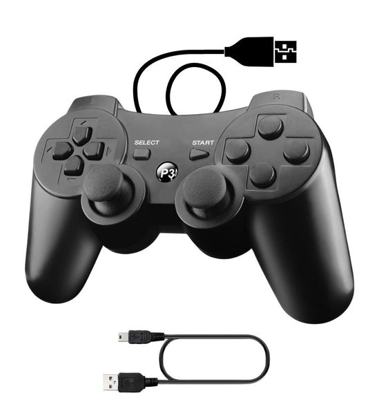 Controller wired USB PC PS-3 Game Controller Analogico Gamepad Cablato