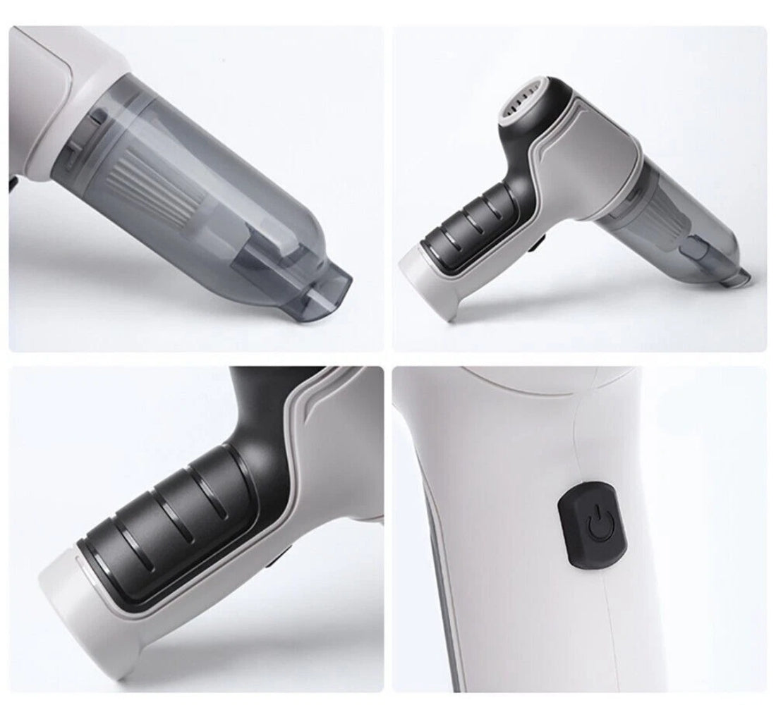 Aspirapolvere Mini Portatile Ricaricabile Potente Auto Casa 120W Accessori