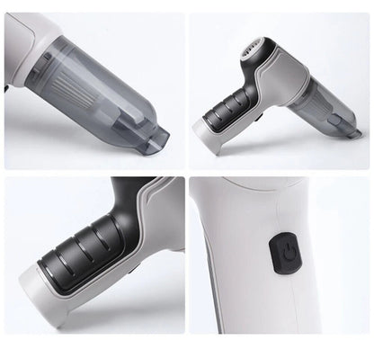 Aspirapolvere Mini Portatile Ricaricabile Potente Auto Casa 120W Accessori