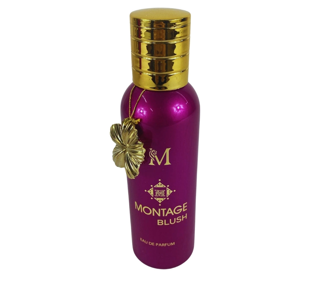 Profumo Montage Blush Eau de Parfum Natural Spray 100ml Donna Intenso Persistente