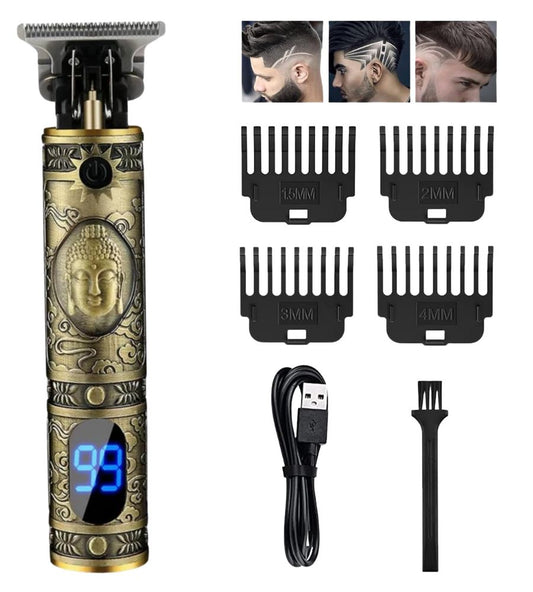 Rasoio Taglia capelli Hair Clipper Trimmer Professionale Skeleton Regola Barba