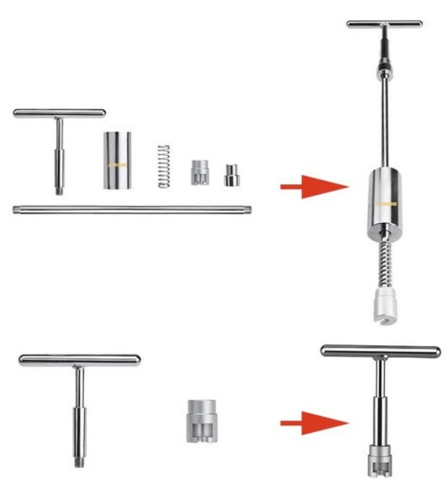 Kit Riparazione Botte Ammaccature Tira Bolli Bolle Auto e Moto per Carrozzeria