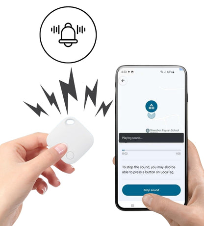 Tracker Tag 2 Localizzatori GPS per ANDROID Bluetooth Wireless Key Finder Pack 2