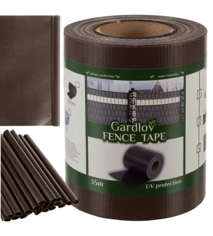 Frangivista per Balcone Ringhiera Fasce Strisce PVC Frangivento Cancello 19x35mt