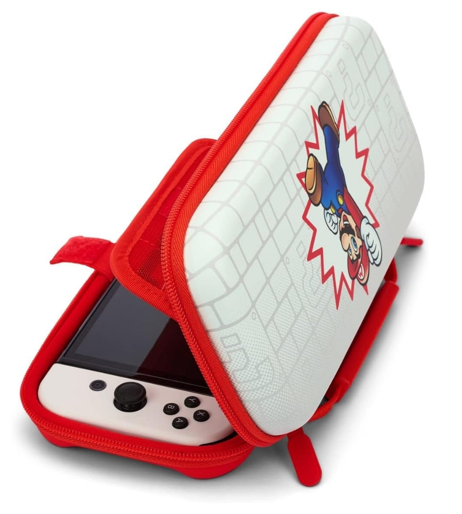 Custodia Protezione PowerA Nintendo Switch OLED / Lite Brick Breaker Super Mario