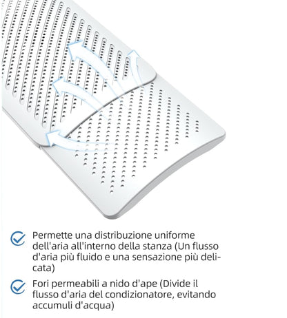 Deflettore Condizionatore Regolabile Deviatore Flusso Aria Diretta 52-97 cm
