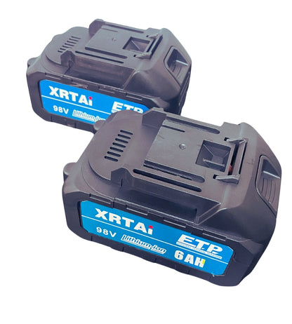 Smerigliatrice Angolare Flex Doppia Batteria 6Ah 125 mm Motore Brushless 98V