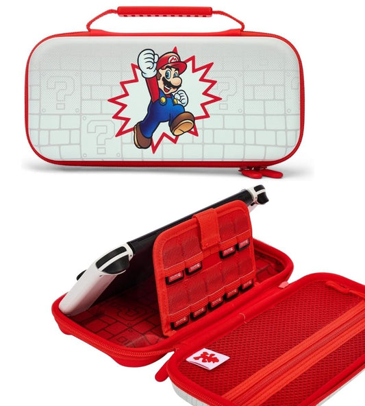 Custodia Protezione PowerA Nintendo Switch OLED / Lite Brick Breaker Super Mario