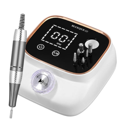 Fresa per Unghie Professionale 45000RPM Lima Elettrica per Unghie Touchscreen