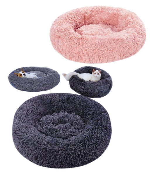 Cuccia Soffice per Cani Gatti Cuccia Tonda Morbida Animali Domestici 50 x 15H cm