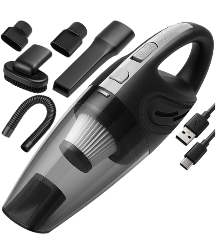 Aspirapolvere Senza Fili Portatile Senza Sacco Ricaricabile Accessori Auto 120w