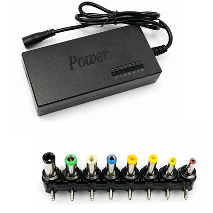 Alimentatore Caricatore Universale PC Notebook da 12 a 24V 120W 8 Adattatori