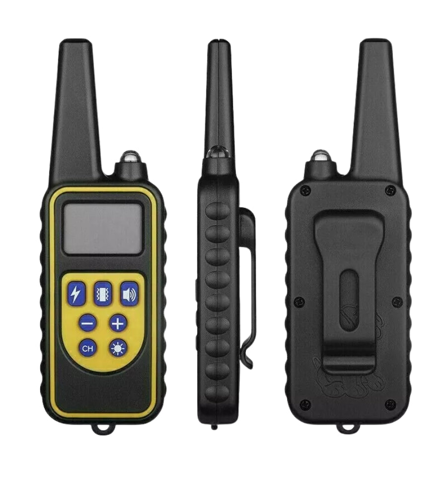 Collare Addestramento Cani 800M Telecomando Impermeabile Scossa Elettrico LCD