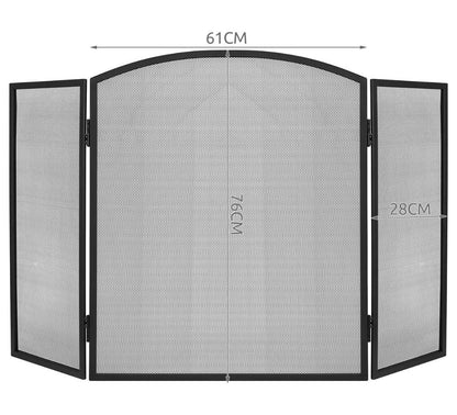 Parascintille Camino in Acciaio Grande 118 x 77 cm Parafuoco Caminetto Stufe