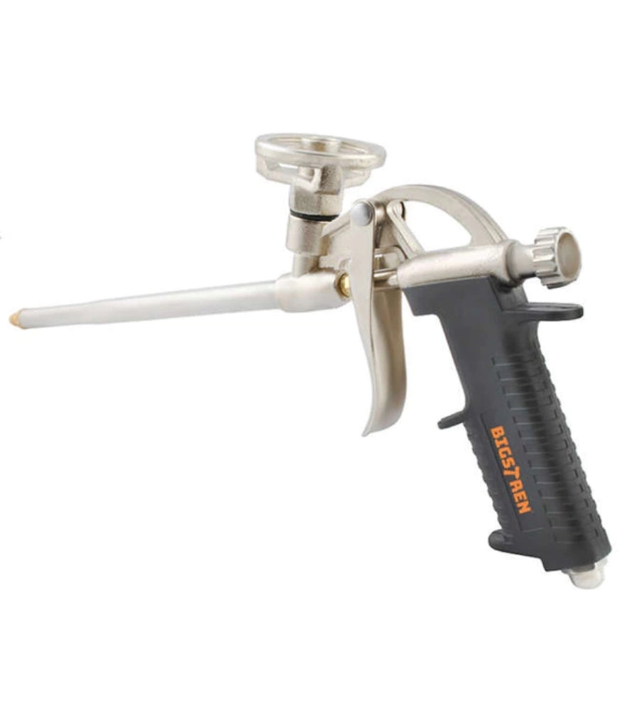 Pistola per Bombola Schiuma Poliuretanica Edile Rifinitura Porte Finestre Buchi