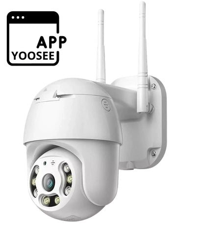 Telecamera IP Cam PTZ WiFi Esterna Motorizzata Sorveglianza Smart App Yoosee