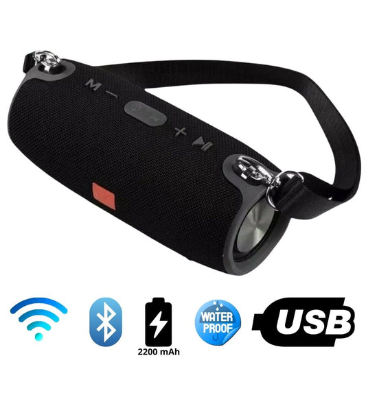 Speaker Cassa Bluetooth Altoparlante Waterproof WiFi USB Portatile Xertmt