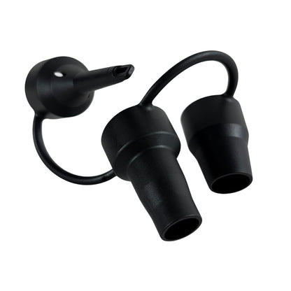 Pompa Elettrica 12V Auto Gonfiabili Materassini Piscina Gonfiatore 3 Ugelli