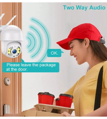 Telecamera IP Cam PTZ WiFi Esterna Motorizzata Sorveglianza Smart App Yoosee