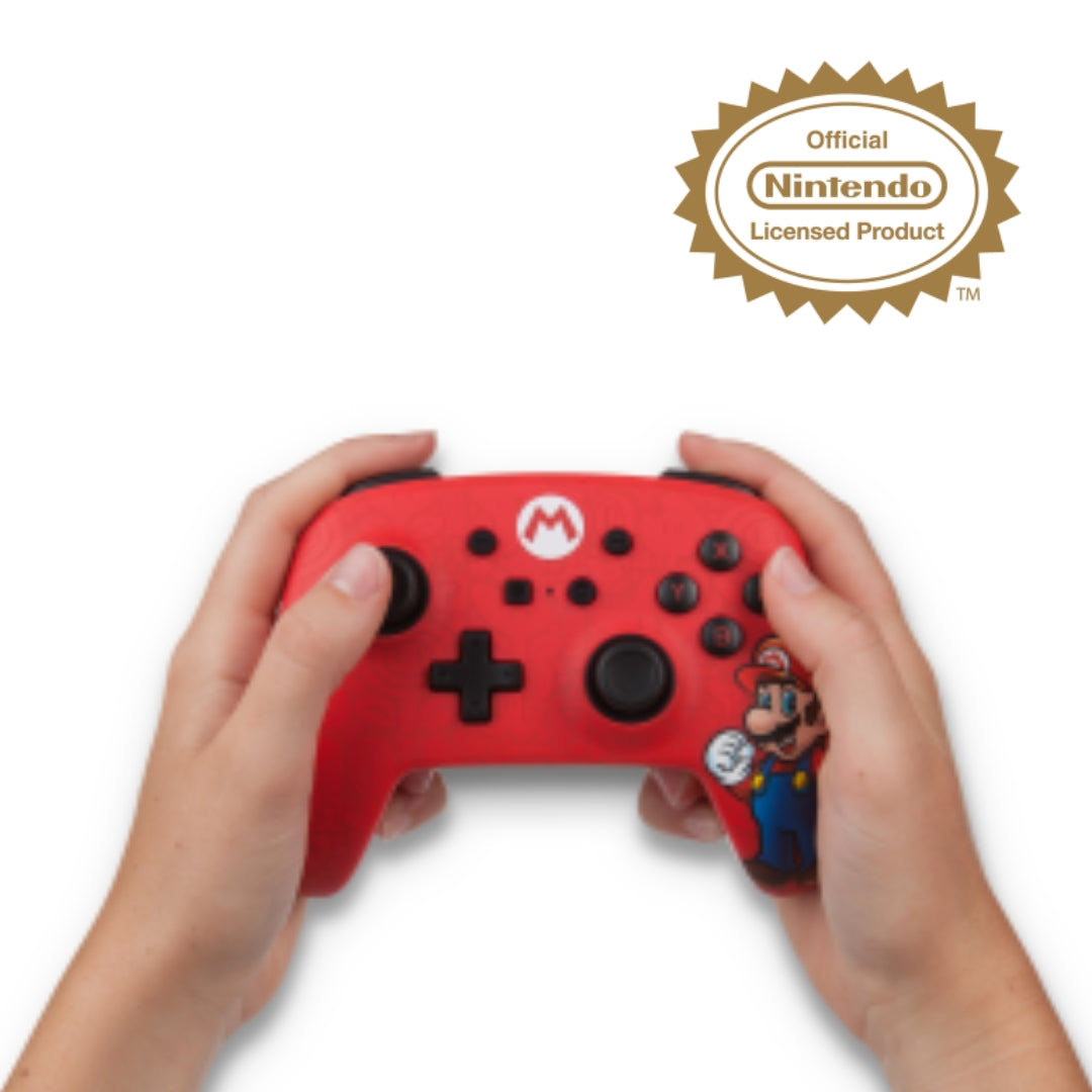 Controller Joypad Cablato Analogico Super Mario per Nintendo Switch Cavo 3 Mt