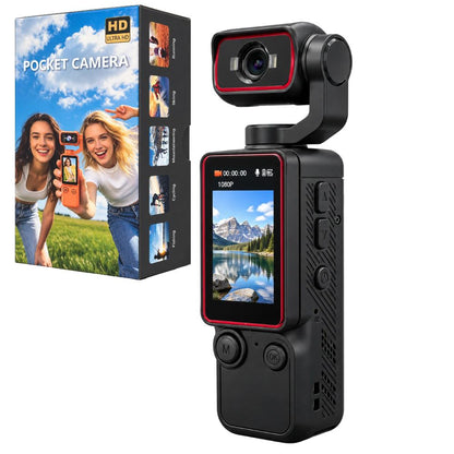 Videocamera Portatile Vlogging WiFi 1080P Foto Audio Schermo Orientabile