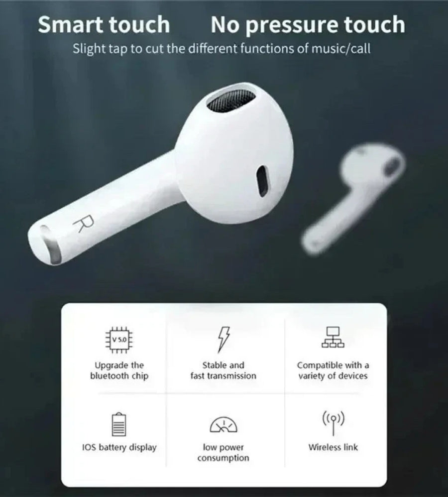 Auricolari Bluetooth 5.2 Pro 6 TWS in-ear Stereo con Microfono Android ios