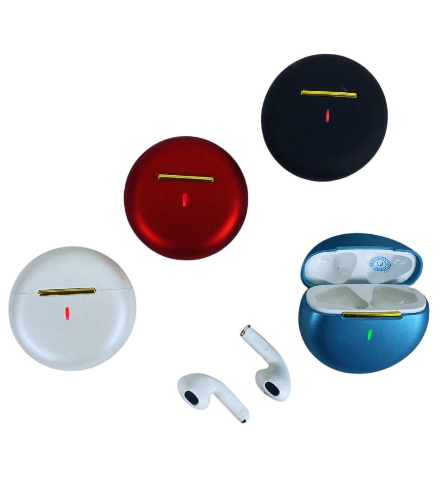 Auricolari Bluetooth 5.2 Pro 6 TWS in-ear Stereo con Microfono Android ios