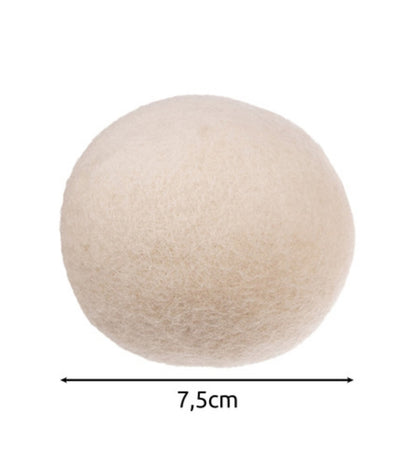 Palle di Lana per Asciugatrice 6 Palline Ammorbidente Naturale Bucato Morbido