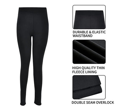 Leggings Donna Invernale Termico Fuseaux Felpato Leggins Caldi Elastico E Comodo