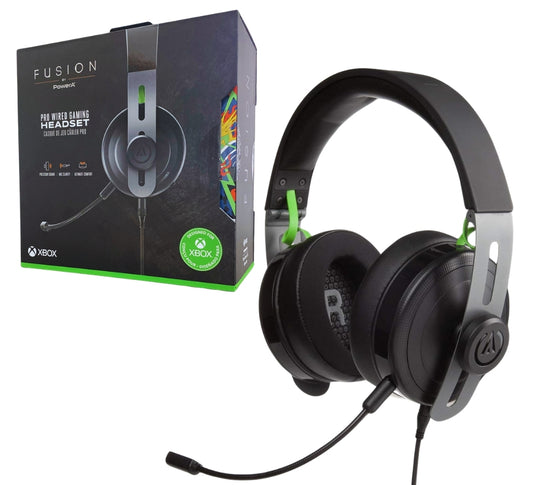 Cuffia Gaming PowerA Fusion Pro per Xbox X/S One Cablata Memory Foam 50mm
