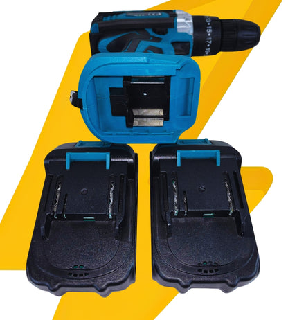 Trapano Avvitatore 25 Livelli 3 Marce Doppia Batteria 48VF Valigetta Accessori