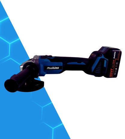 Smerigliatrice Angolare Flex Doppia Batteria 6Ah 125 mm Motore Brushless 98V