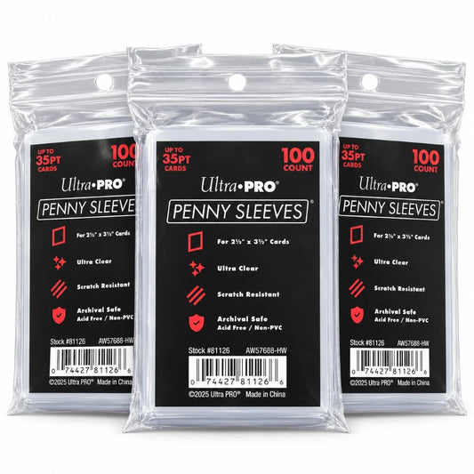 Ultra PRO Penny Sleeves 300 Bustine Protettive Carte Pokémon Magic 3x100
