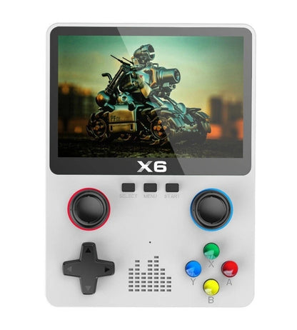 Console Portatile X6 Retro Game con 1000 Giochi Memoria Espandibile Display 3,5"