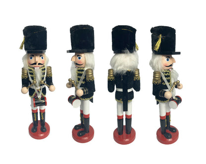 Schiaccianoci Soldato di Natale in Legno 30 cm Decorazioni Natalizie Casa SB5858