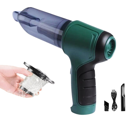 Aspirapolvere Mini Portatile Ricaricabile Potente Auto Casa 120W Accessori