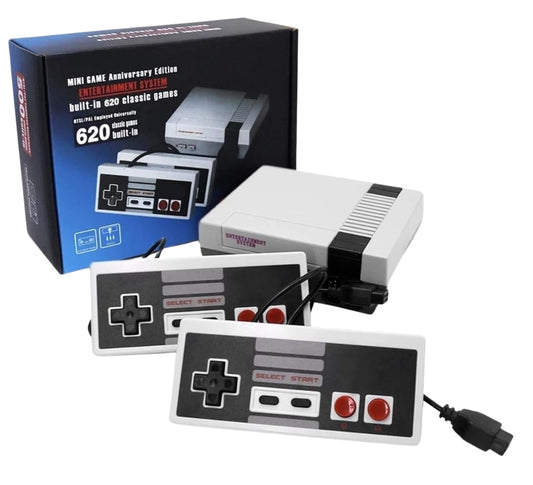 Mini Console Game Box con 620 Giochi Integrati 2 Cotroller Videogioco Arcade