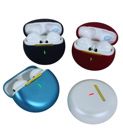 Auricolari Bluetooth 5.2 Pro 6 TWS in-ear Stereo con Microfono Android ios