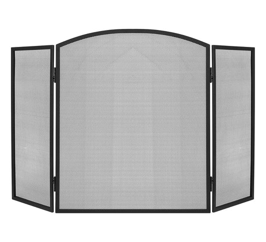 Parascintille Camino in Acciaio Grande 118 x 77 cm Parafuoco Caminetto Stufe