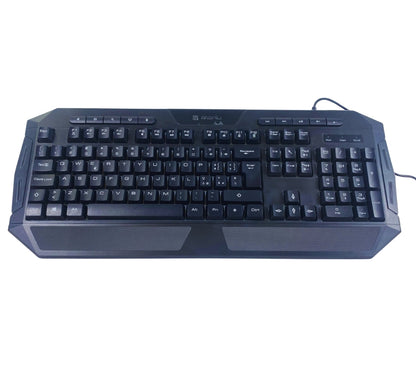 Tastiera Gaming Retroilluminata LED 7 Colori Multimediale QWERTY Italia USB