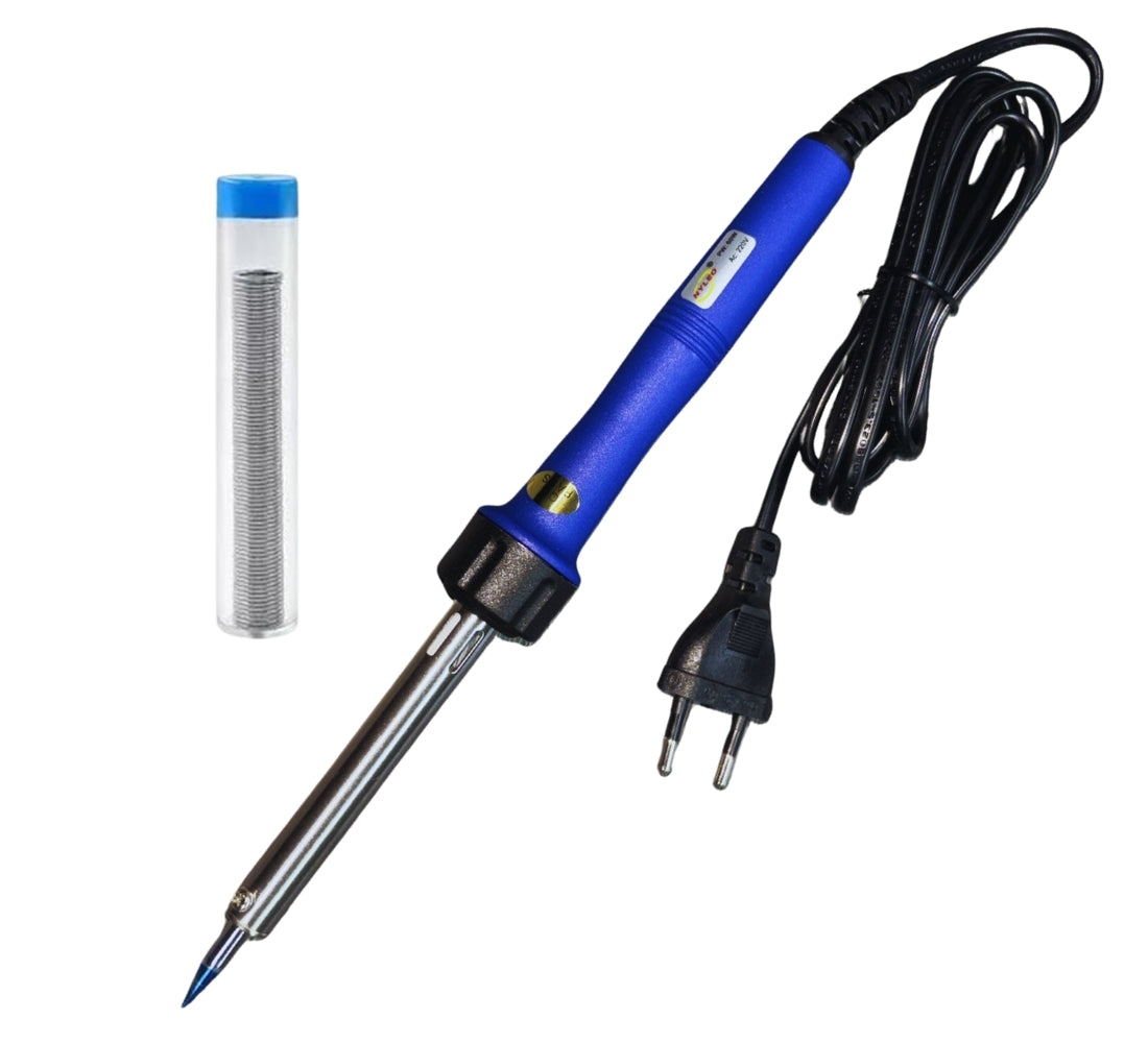 Saldatore a Stagno 60W Elettrico Di Precisione + Filo 1mm Temperatura Fino 450°C