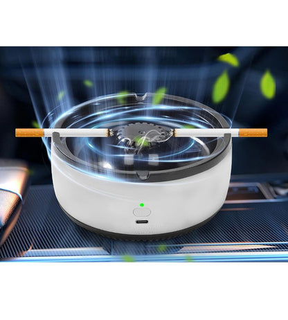 Posacenere Smart Mangia Fumo Batteria Ricaricabile Ceneriera Purificatore D'aria